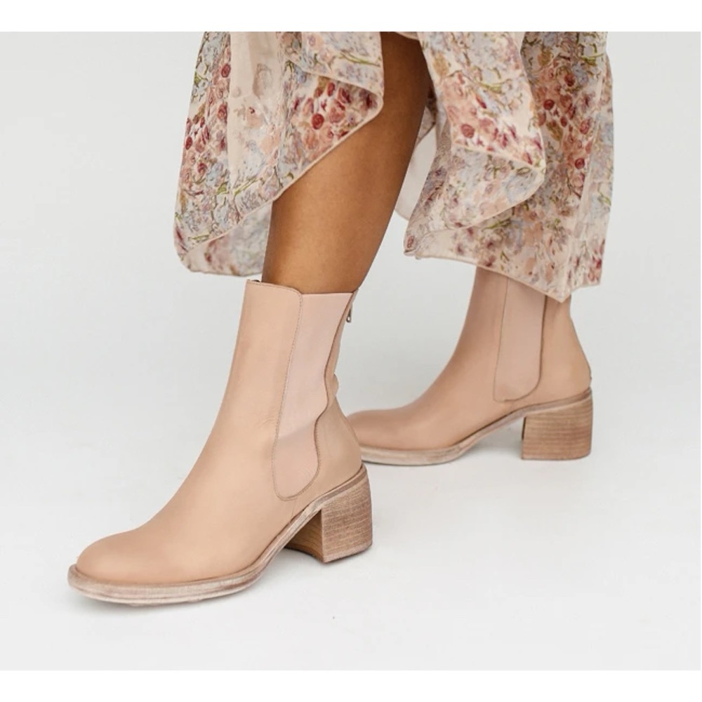 Free People Essential Chelsea Boot Natural